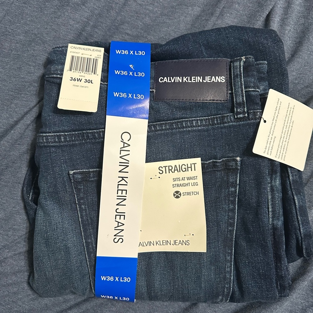 Calvin Klein Denim Jeans - Deep Indigo